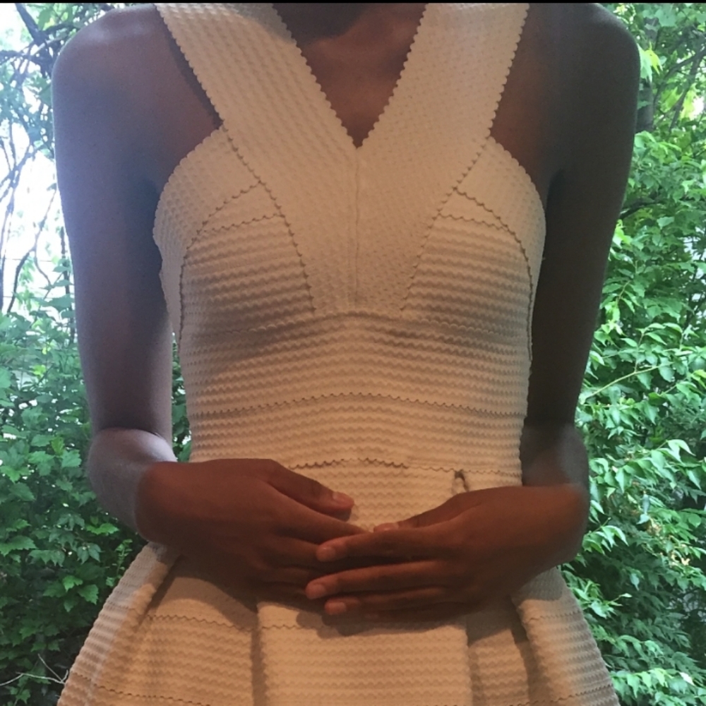 Young Women's White Dress